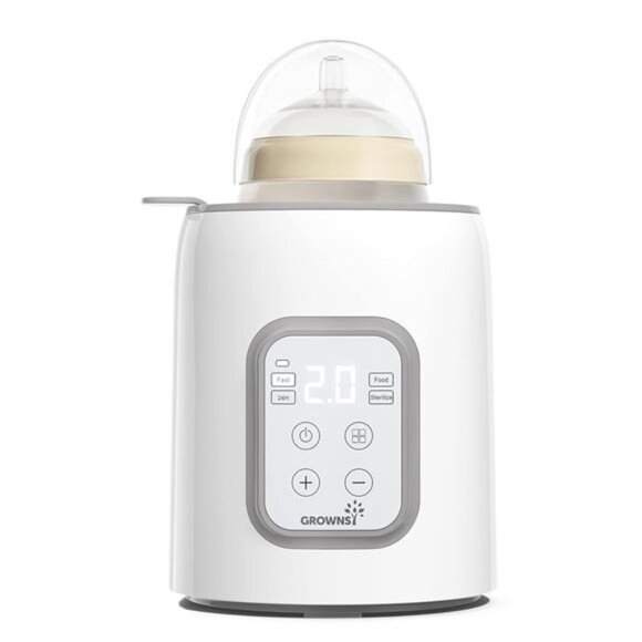 Bottle Warmer, GROWNSY 8-in-1 Fast Baby Milk Warmer with Timer for Breastmilk - Picture 1 of 7